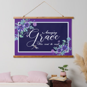 Amazing Grace bloemig Hangend Wandkleed
