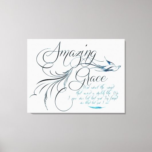 Amazing Grace Canvas Afdruk (Voorkant)