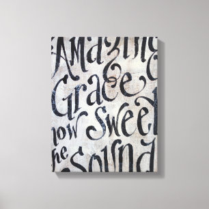 Amazing Grace Canvas Afdruk