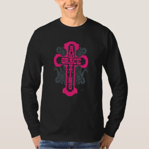 Amazing Grace Celtic Cross Christelijke Faith Bijb T-shirt