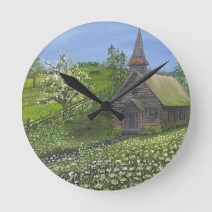 Amazing Grace Clock Ronde Klok