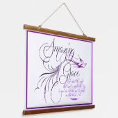 Amazing Grace Hangend Wandkleed (Gebogen)