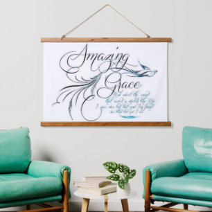 Amazing Grace Hangend Wandkleed