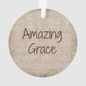 Amazing Grace Ornament (achterkant)
