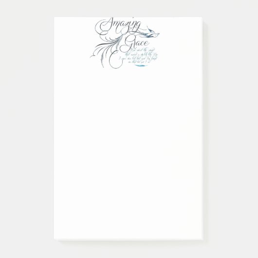 Amazing Grace Post-it® Notes (Voorkant)