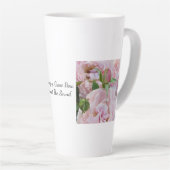 Amazing Grace Roses Latte Mug SVG (Angle droit)