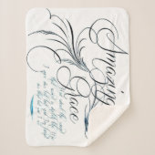 Amazing Grace Sherpa Deken (Voorkant)