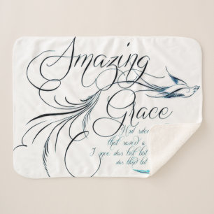 Amazing Grace Sherpa Deken