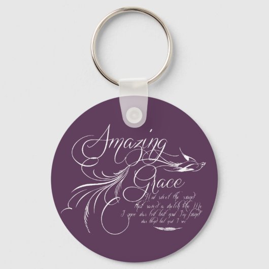 Amazing Grace Sleutelhanger (Voorkant)