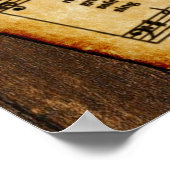 Amazing Grace Vintage Wall Poster (Coin)