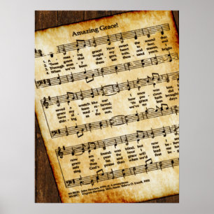 Amazing Grace Wall Poster