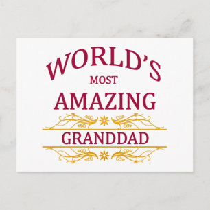 Amazing Granddad Briefkaart