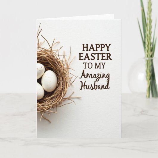 Amazing Husband Easter Day Card Kaart (Voorkant)
