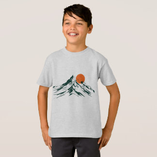 Amazing Landscape Kinderen Basic T-shirt