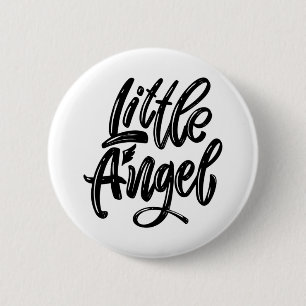 Amazing Little Angel Ronde Button 5,7 Cm