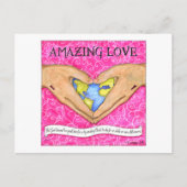 Amazing Love Inspirerend Briefkaart (Voorkant)