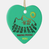 Amazing Machu Picchu Keramisch Ornament (Rechts)