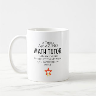 Amazing Math Tutor Hard To Find Personalized Gift Koffiemok