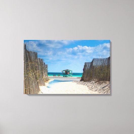 Amazing Miami Beach Canvas (Voorkant)