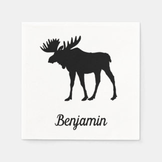 Amazing Moose Rustic Servet