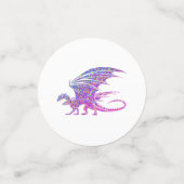 Amazing Mosaic Dragon Confetti (Kleine voorkant)