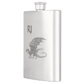 Amazing Mosaic Dragon Monogram Flacon (Links)