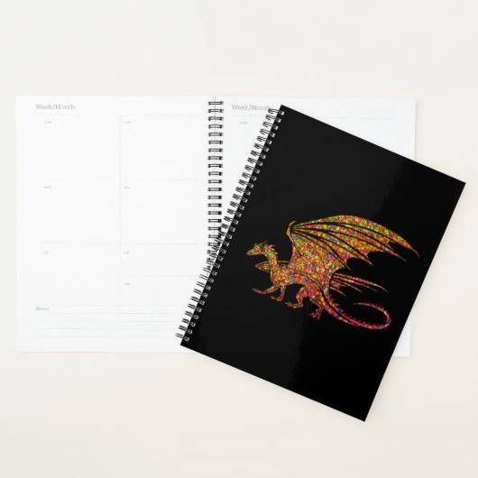 Amazing Mosaic Dragon Planner (Display)
