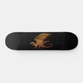 Amazing Mosaic Dragon Skateboard (Horizontaal)