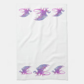 Amazing Mosaic Dragon Theedoek (Verticaal)