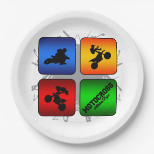 Amazing Motocross Urban Style Papieren Bordje