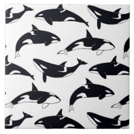 Amazing orca tile tegeltje