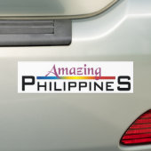 Amazing Philippines Bumperstickers (Op auto)