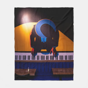 Amazing Piano Fleece Deken