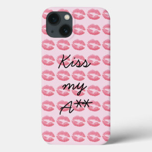 Amazing Pink Kisses iPhone 13 Hoesje