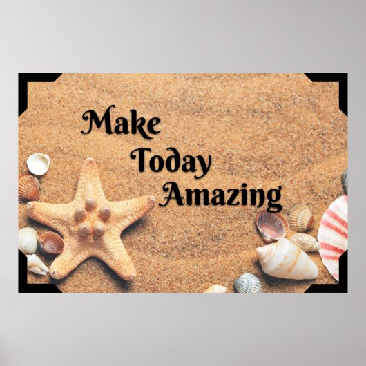 "Amazing" Positive Wall art Poster (Devant)