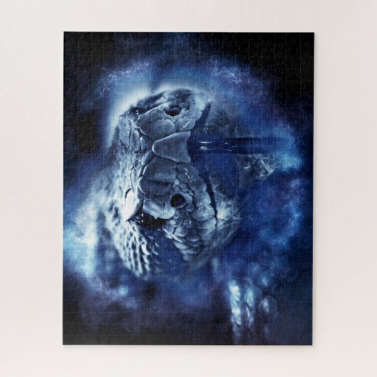 Amazing Rattlesnake, Jigzaag Puzzle Legpuzzel (Verticaal)