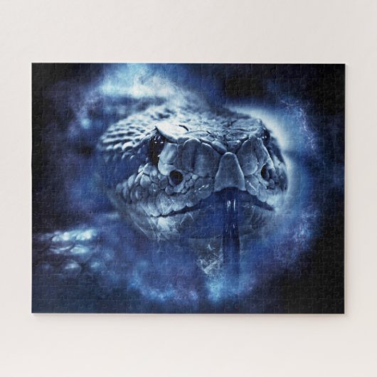 Amazing Rattlesnake, Jigzaag Puzzle Legpuzzel (Horizontaal)