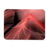 Amazing Red Swirls Magneet (Horizontaal)