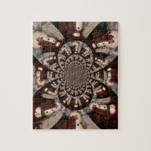 Amazing Snowman Legpuzzel