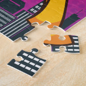 Amazing Superheld Birthday Photo Perfect Kinder Legpuzzel (Zijkant)