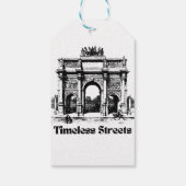 Amazing Timeless streets  Cadeaulabel (Achterkant)