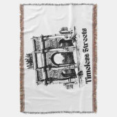 Amazing Timeless streets  Deken (Voorkant Verticaal)