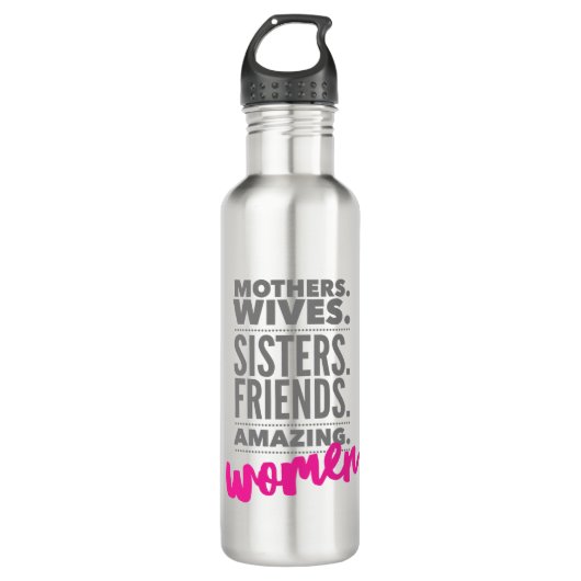 Amazing Women Water Bottle Waterfles (Voorkant)