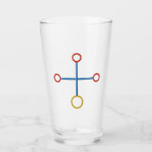 amazingCROSS als Trinkglas Glas (Voorkant)