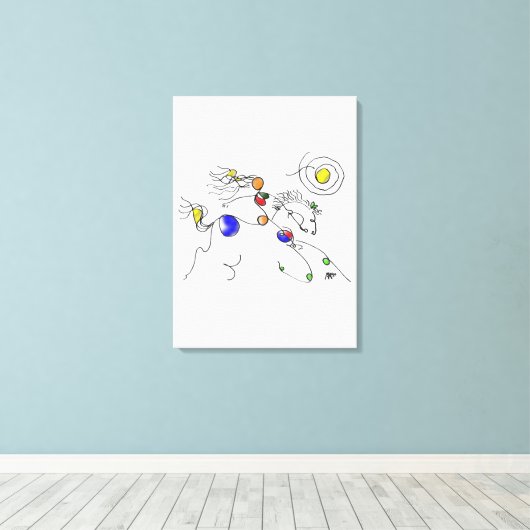 Amazon Canvas Afdruk (Insitu (Houten vloer))