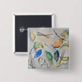 Amazon Floor Vierkante Button 5,1 Cm (Voorkant /achterkant)