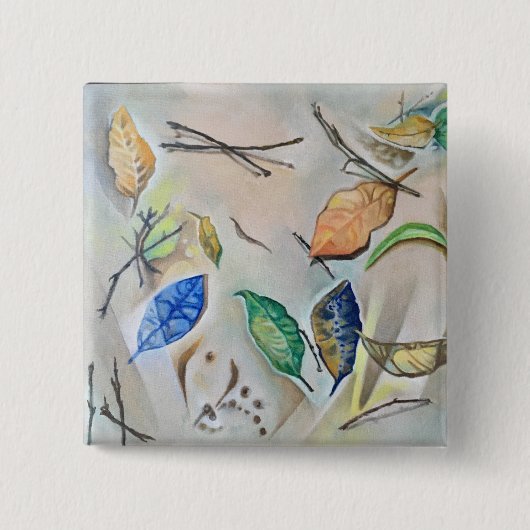 Amazon Floor Vierkante Button 5,1 Cm (Voorkant)