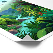 Amazon Rainforest Travel Poster (Hoek)