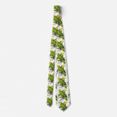 Amazona Parrots - vogels Stropdas (Achterkant)