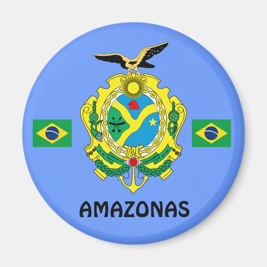 Amazonas, Brésil Magnet Imå das Amazonas (Devant)